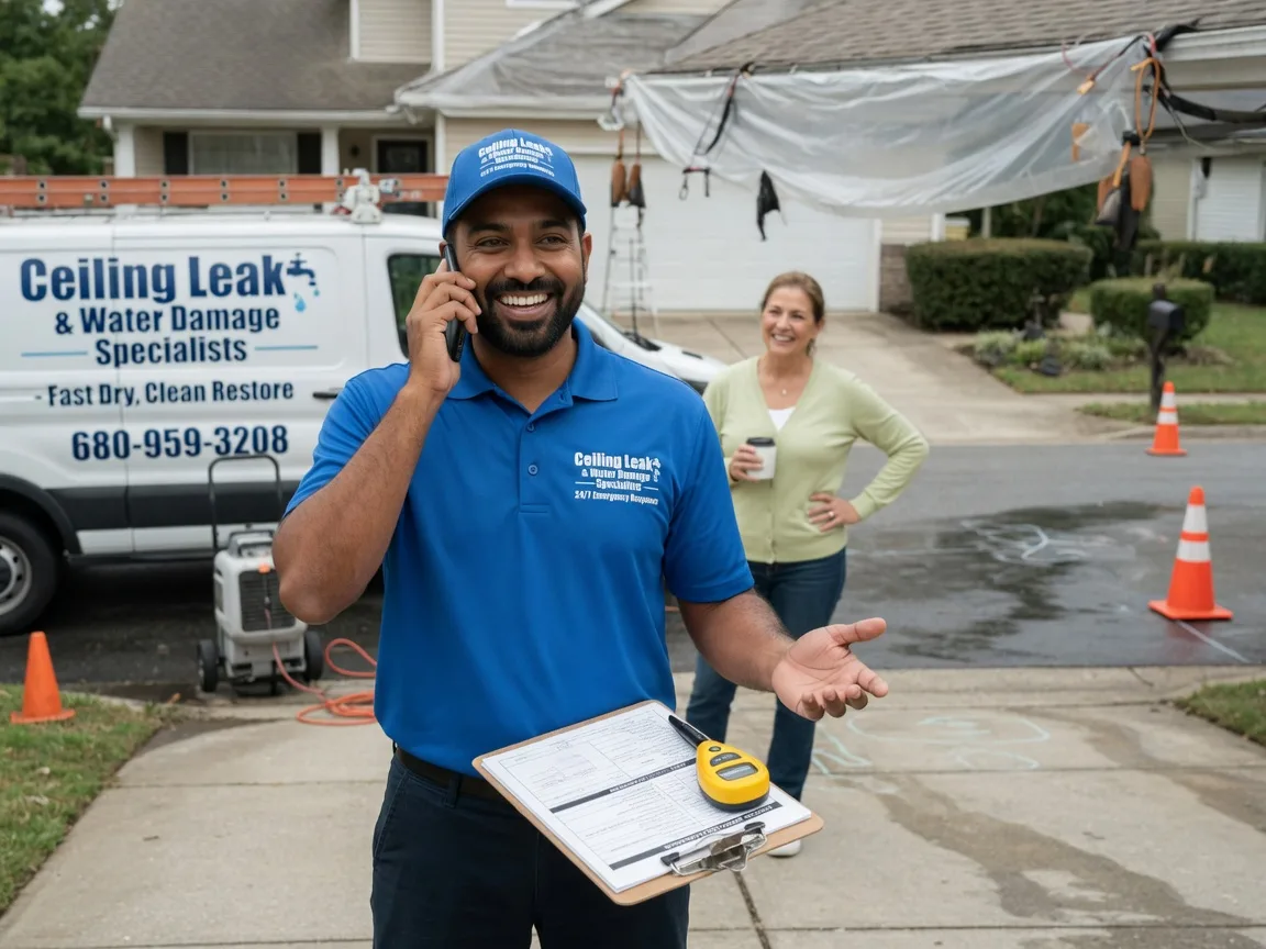 Ceiling Leak Cleanup Horse Cave, KY FAQs